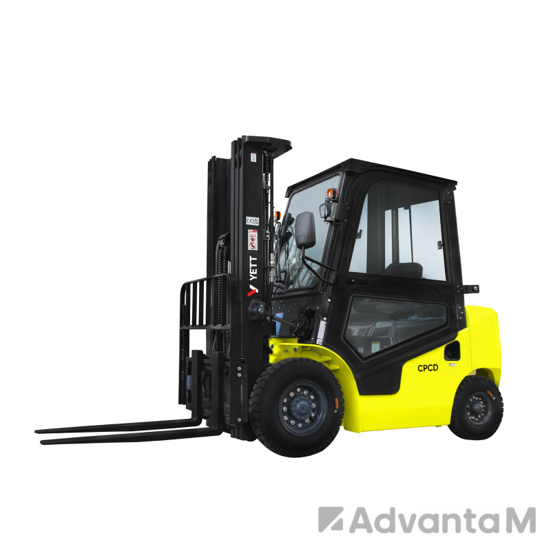 Дизельный погрузчик с кабиной YETT CPCD18-WS5K2-ZSM540-3W-K
