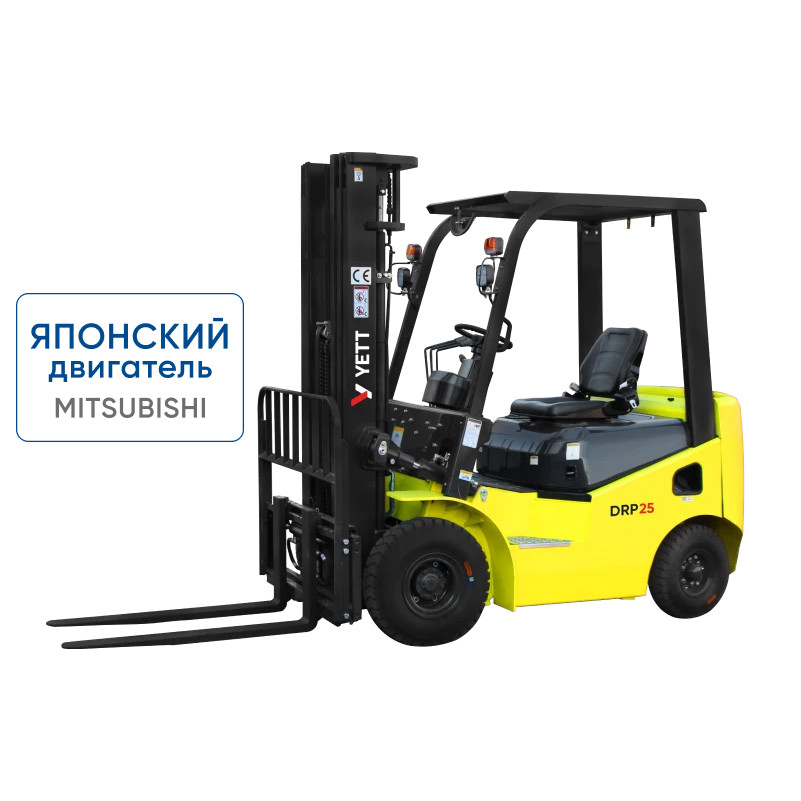 0 - Дизельный погрузчик с японским двигателем YETT DRP25-M1K2C-ZSM480-SS