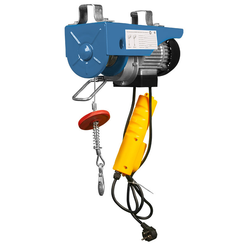 2 - Таль электрическая мини стационарная (220В, 250/500кг, 20/10м) GEARSEN PA 25020
