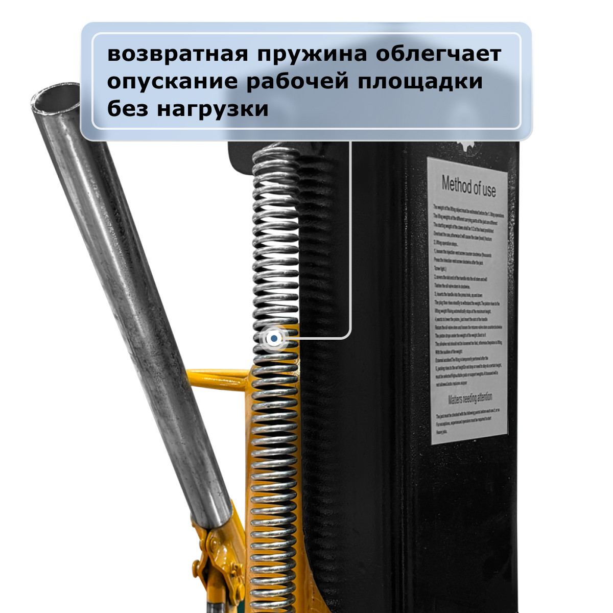3 - Домкрат гидравлический с лапой GEARSEN MNS 10