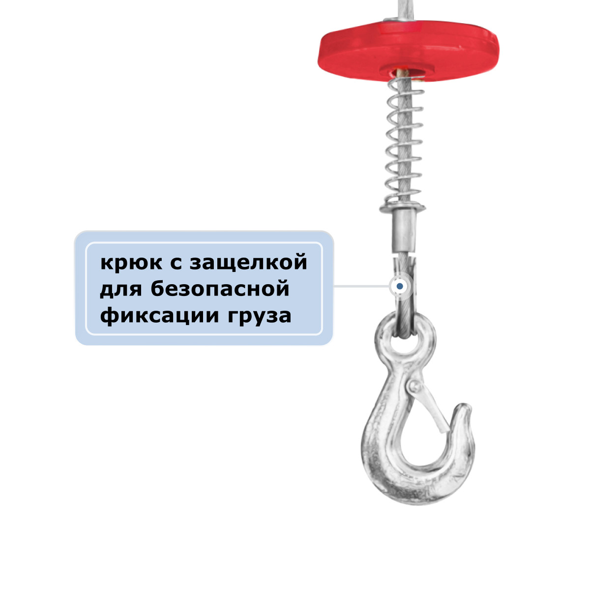 8 - Мини электрическая таль стационарная 125/250кг, 12/6м GEARSEN PA 220В