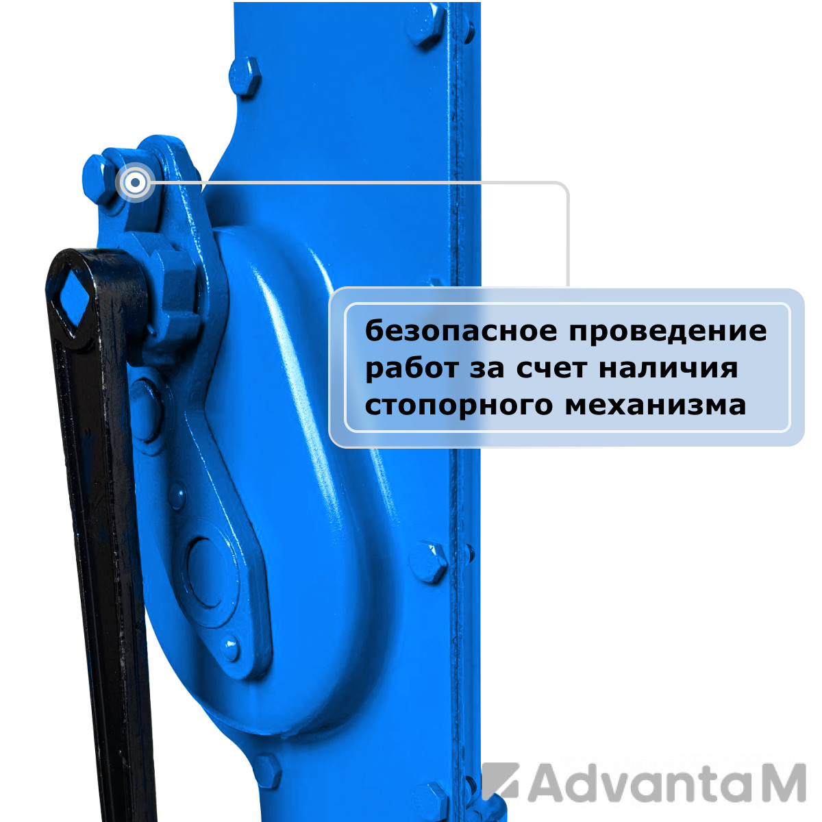 Домкрат реечный GEARSEN 3,0 т, (GRJ 30) - 3