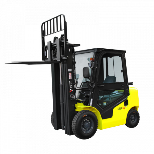 Дизельный погрузчик с кабиной YETT DRP30-M1K2C-ZSM480-SS-K