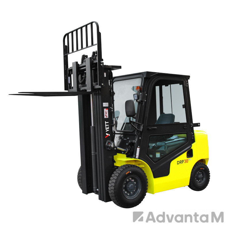 Дизельный погрузчик с кабиной YETT DRP30-M1K2C-M300-3W-K